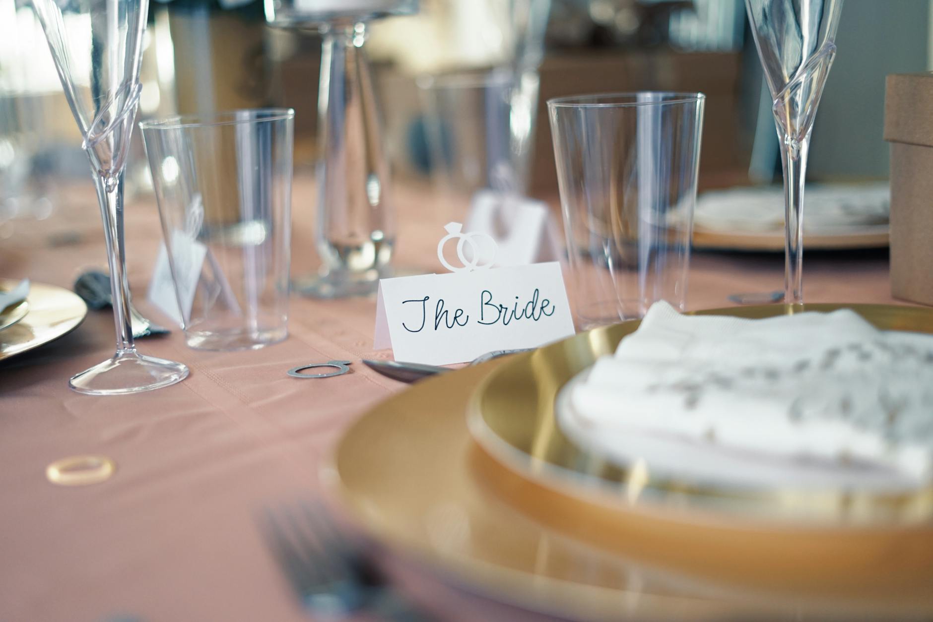 Cards and gifts table styled with a card holder, one of the essential wedding card holder ideas for reception flow