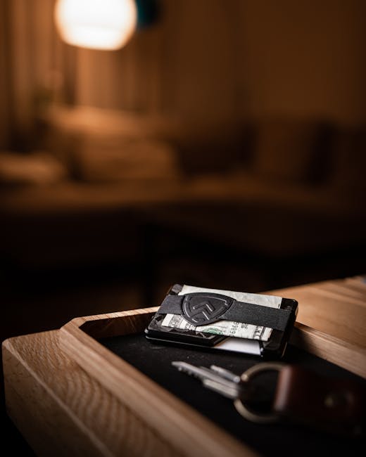 Personalized leather valet tray as a useful groomsmen gift idea