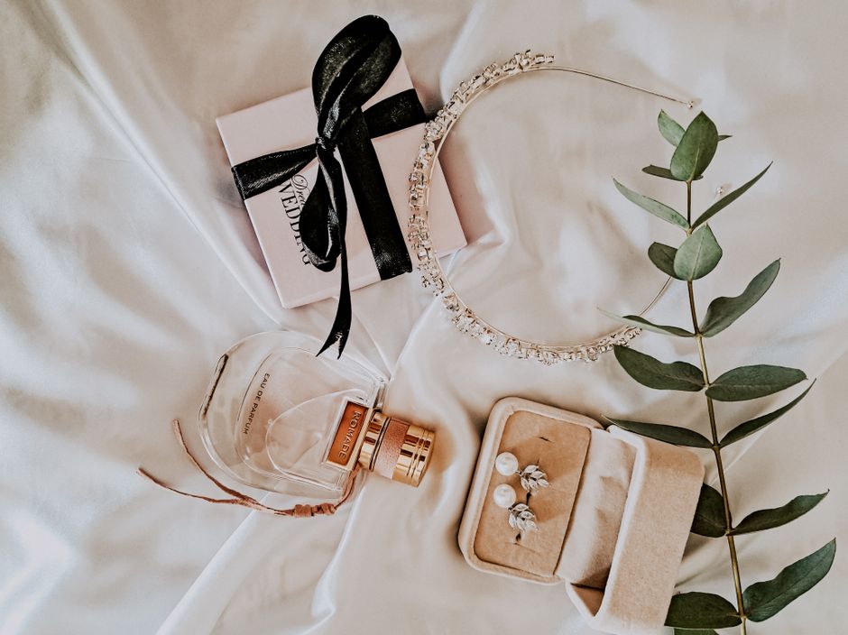 Satin getting-ready robe, a practical and sentimental mother of the groom gift for wedding morning