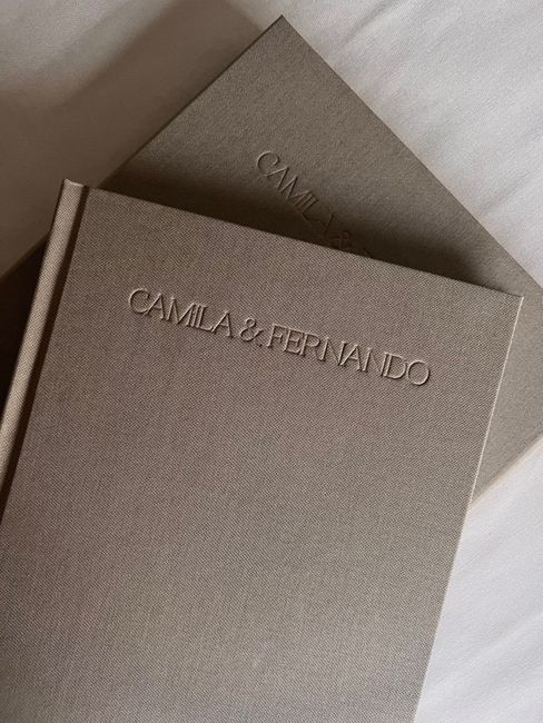 Linen wedding photo album with slip-in pockets for 4x6 prints
