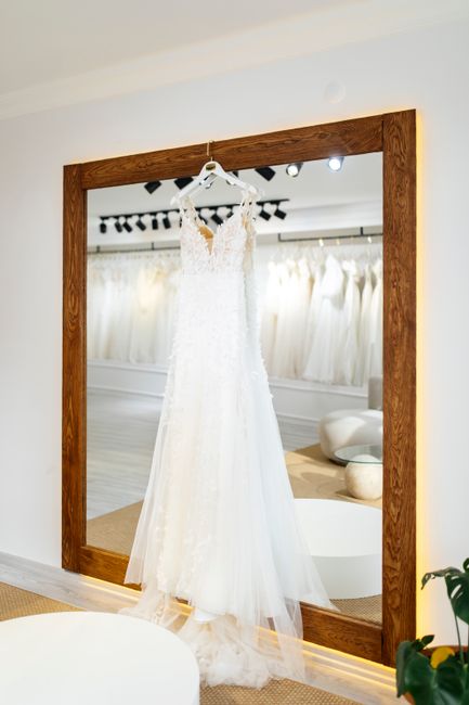 standing garment steamer for a full-length wedding dress