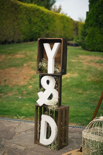 Engraved wooden wedding wine box for a love letter ceremony