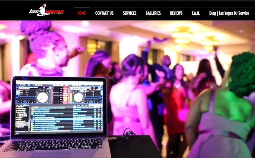 Las Vegas DJ Service wedding vendor photo