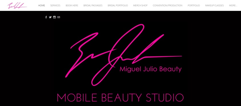 Miguel Julio Beauty wedding vendor photo
