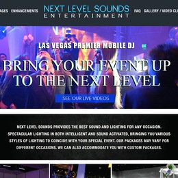 Photo of Next Level Sounds, a wedding DJ in Las Vegas