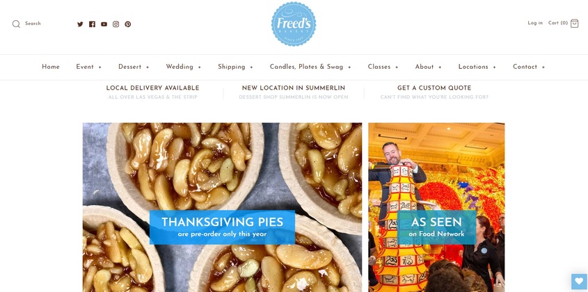 Freed's Bakery wedding vendor photo