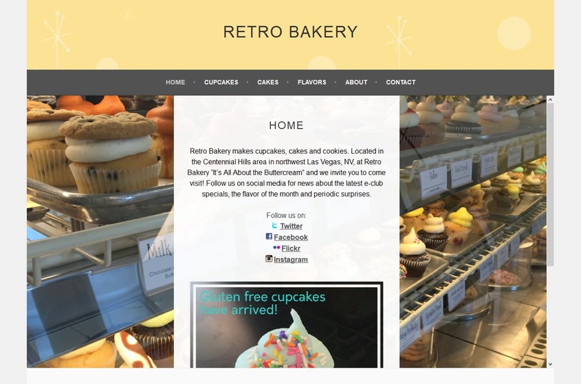 Retro Bakery wedding vendor photo