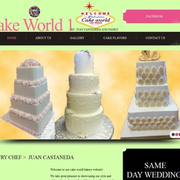 Photo of Cake World 1, a wedding cake bakery in Las Vegas