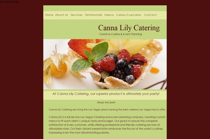 Canna Lily Catering wedding vendor photo