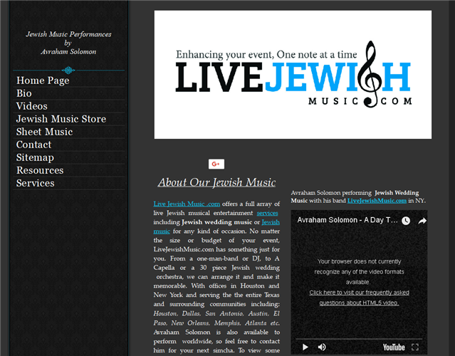 Live Jewish Music wedding vendor photo