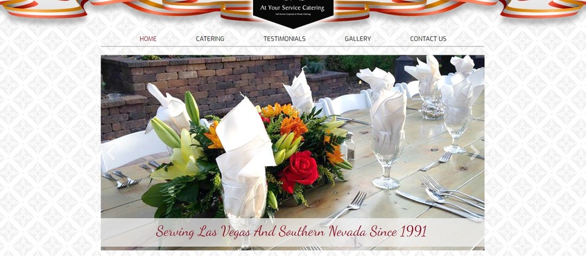 At Your Service Catering wedding vendor photo