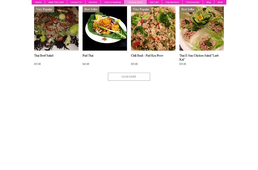 Chef Lucky Thai wedding vendor photo