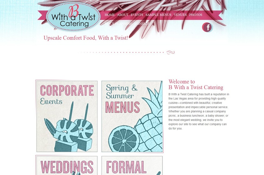 B With a Twist Catering And Events wedding vendor photo
