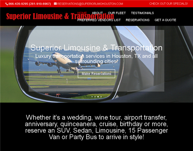 Superior Limousine wedding vendor photo