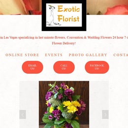 Photo of Exotic Florist, a wedding florist in Las Vegas