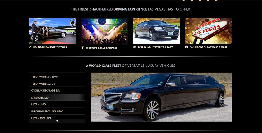 Presidential Limousine Las Vegas wedding vendor photo
