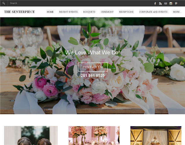 The Senterpiece Flowers wedding vendor photo