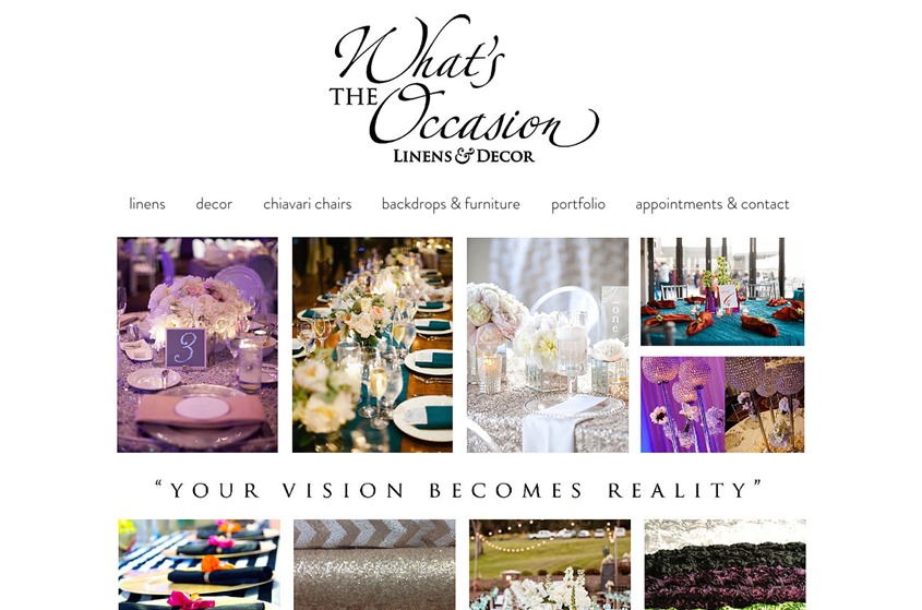 What's the Occasion Linens & Decor wedding vendor photo