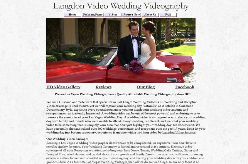 Langdon Video Wedding Videography wedding vendor photo