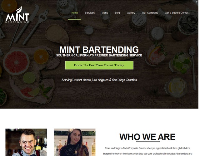 Mint Bartending wedding vendor photo