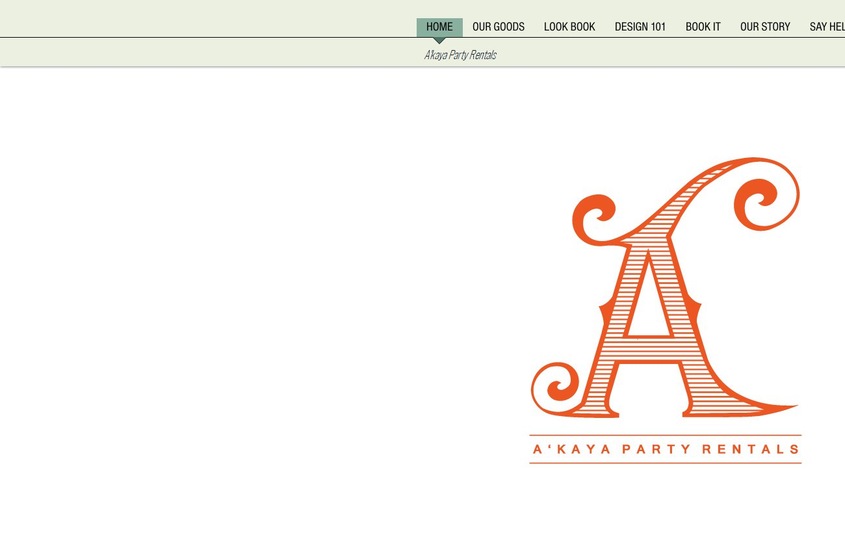 A'Kaya Party Rentals wedding vendor photo