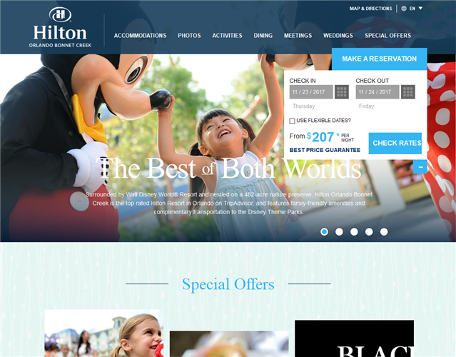 Hilton Bonnet Creek wedding vendor photo