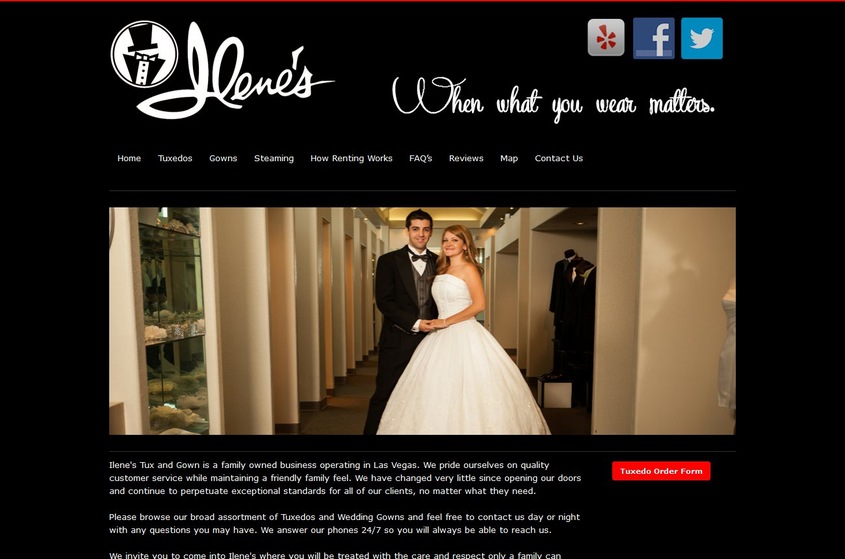 Ilenes Tux and Gown wedding vendor photo