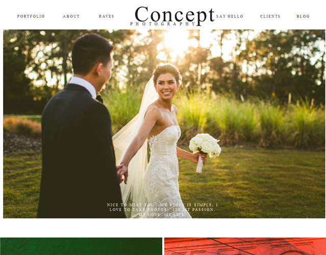 Concept Photography wedding vendor photo