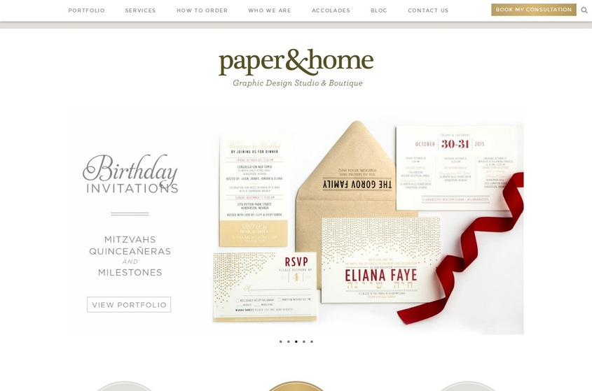 Paper And Home wedding vendor photo