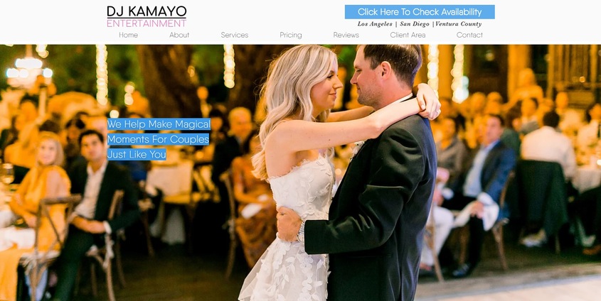 DJ Kamayo  wedding vendor photo