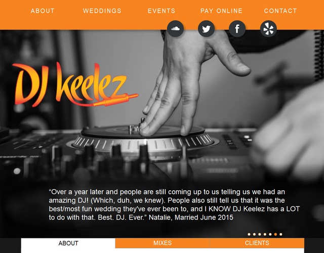 Dj Keelez wedding vendor photo