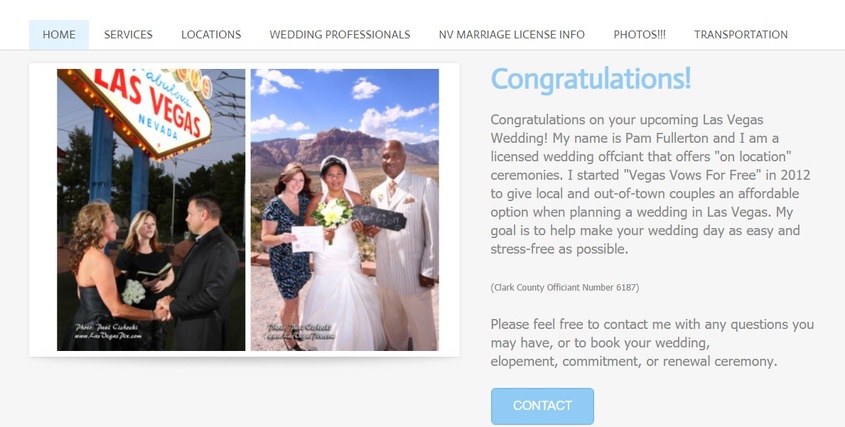 Vegas Vows For Free wedding vendor photo