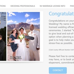 Photo of Vegas Vows For Free, a wedding officiant in Las Vegas