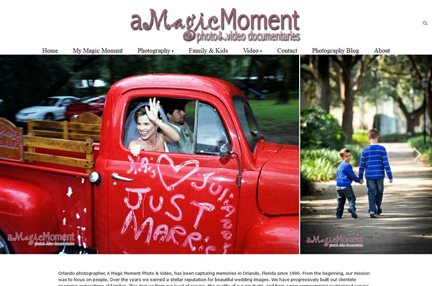 A Magic Moment wedding vendor photo