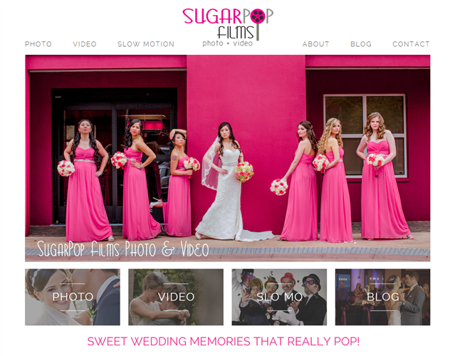SugarPop Films wedding vendor photo
