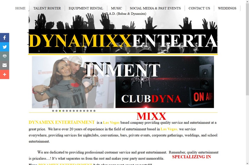 Dynamixx Entertainment wedding vendor photo