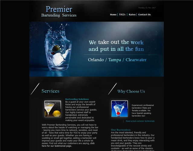 Premier Bartending Services wedding vendor photo