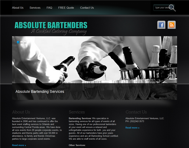 Absolute Bartenders wedding vendor photo