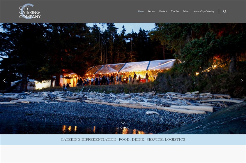 City Catering Company wedding vendor photo