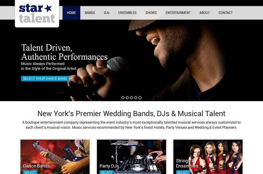 Star Talent Inc. wedding vendor photo