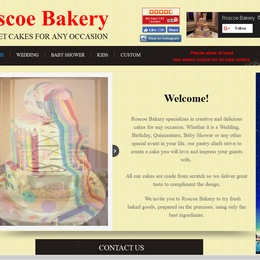 Photo of Roscoe Bakery, a wedding cake bakery in Los Angeles