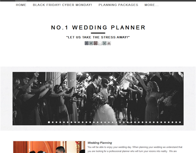 No.1 Wedding Planner wedding vendor photo