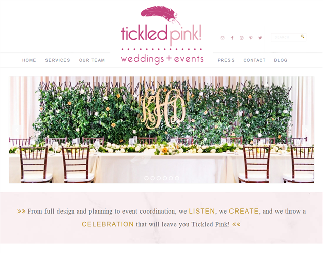 Tickled Pink Brides wedding vendor photo