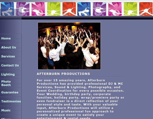 Afterburn Productions wedding vendor photo