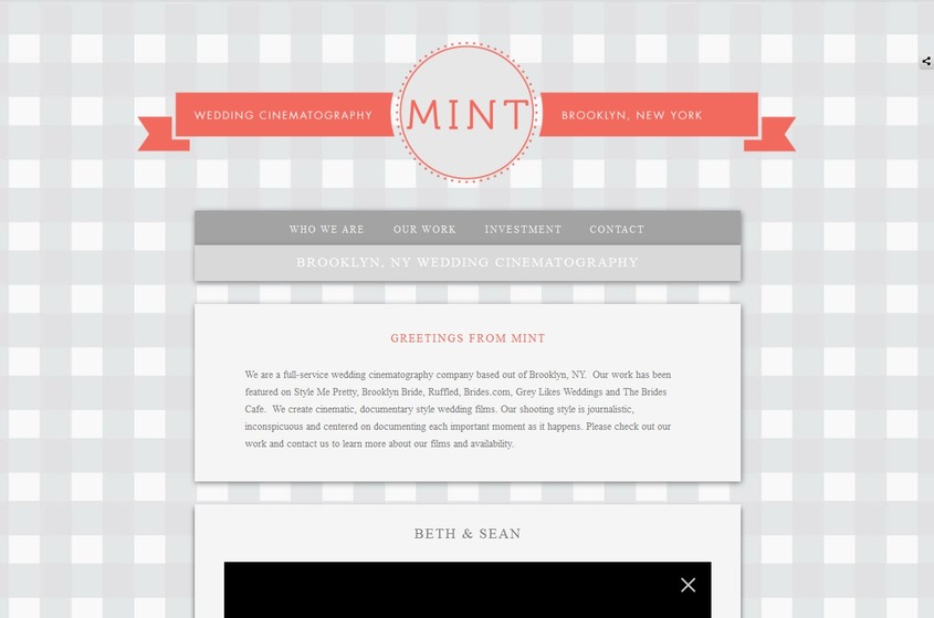 Mint Wedding Cinematography wedding vendor photo