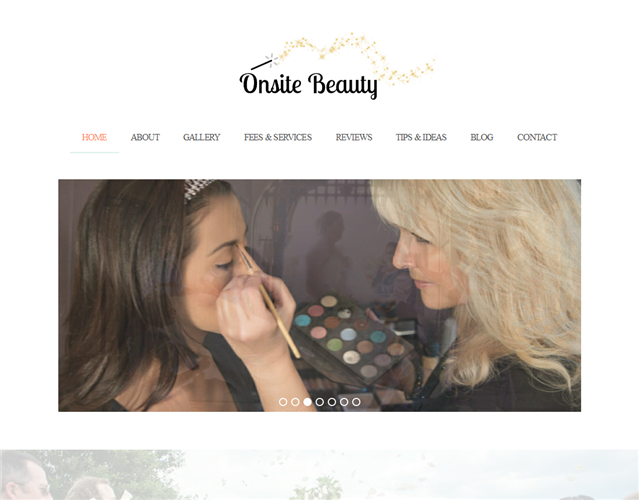 Onsite Beauty wedding vendor photo