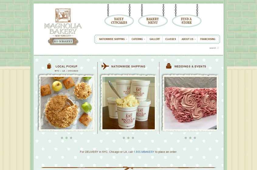 Magnolia Bakery wedding vendor photo