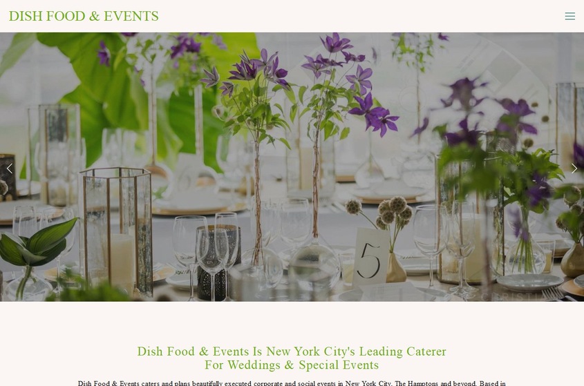 Dish Food & Events wedding vendor photo