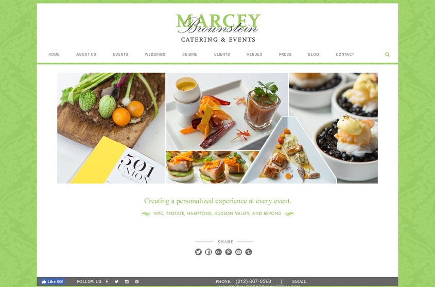 Marcey Brownstein Catering  wedding vendor photo