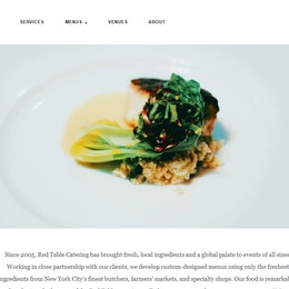 Photo of Red Table, a wedding caterer in New York